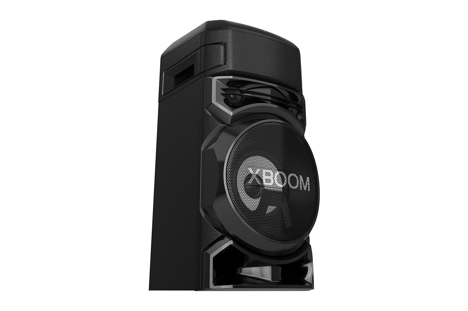 LG XBOOM Party Speaker: Powerful 8" Woofer, Dynamic Multi-Color Lighting, DJ & Karaoke Features, RN5