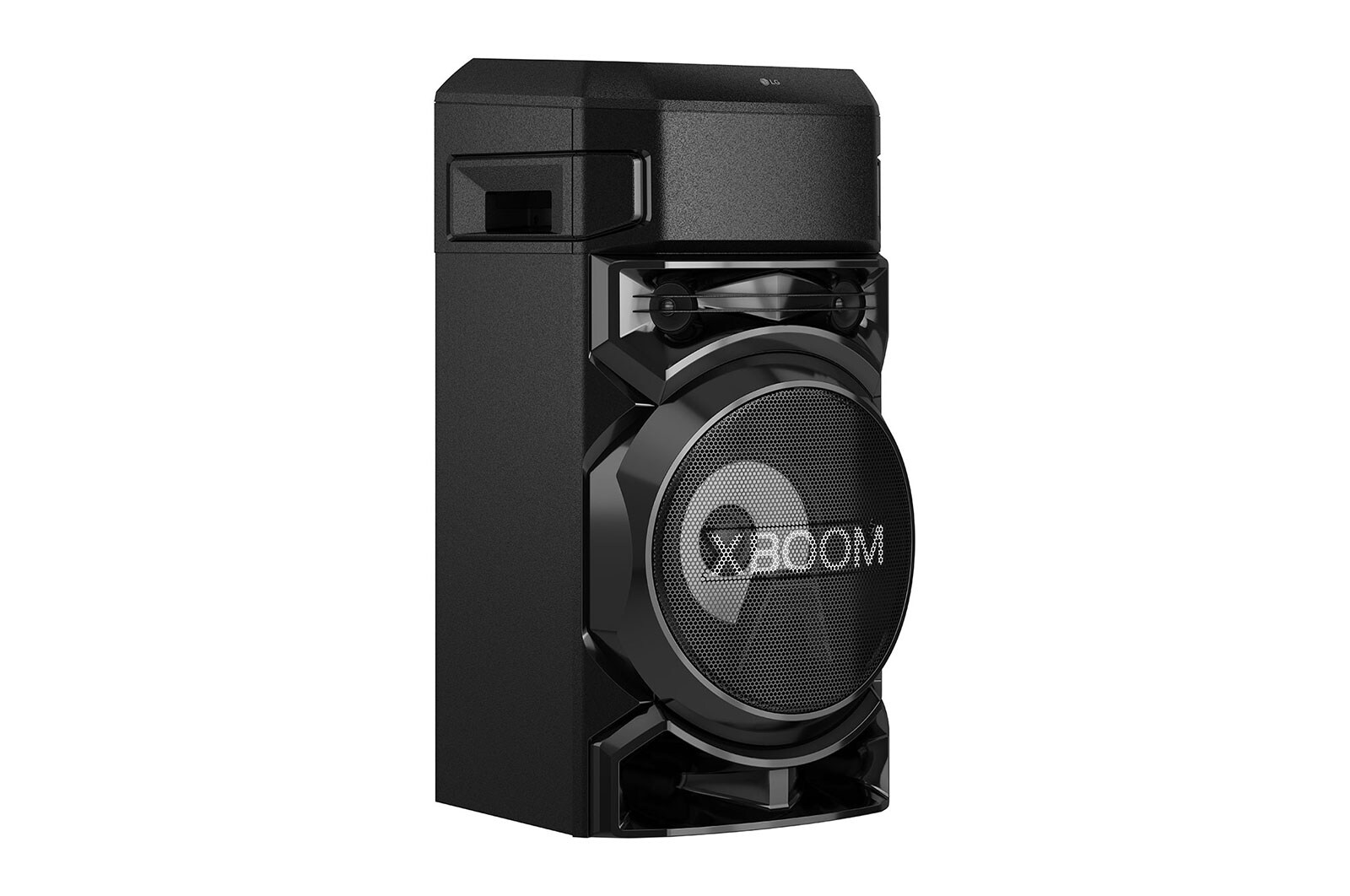 LG XBOOM Party Speaker: Powerful 8" Woofer, Dynamic Multi-Color Lighting, DJ & Karaoke Features, RN5