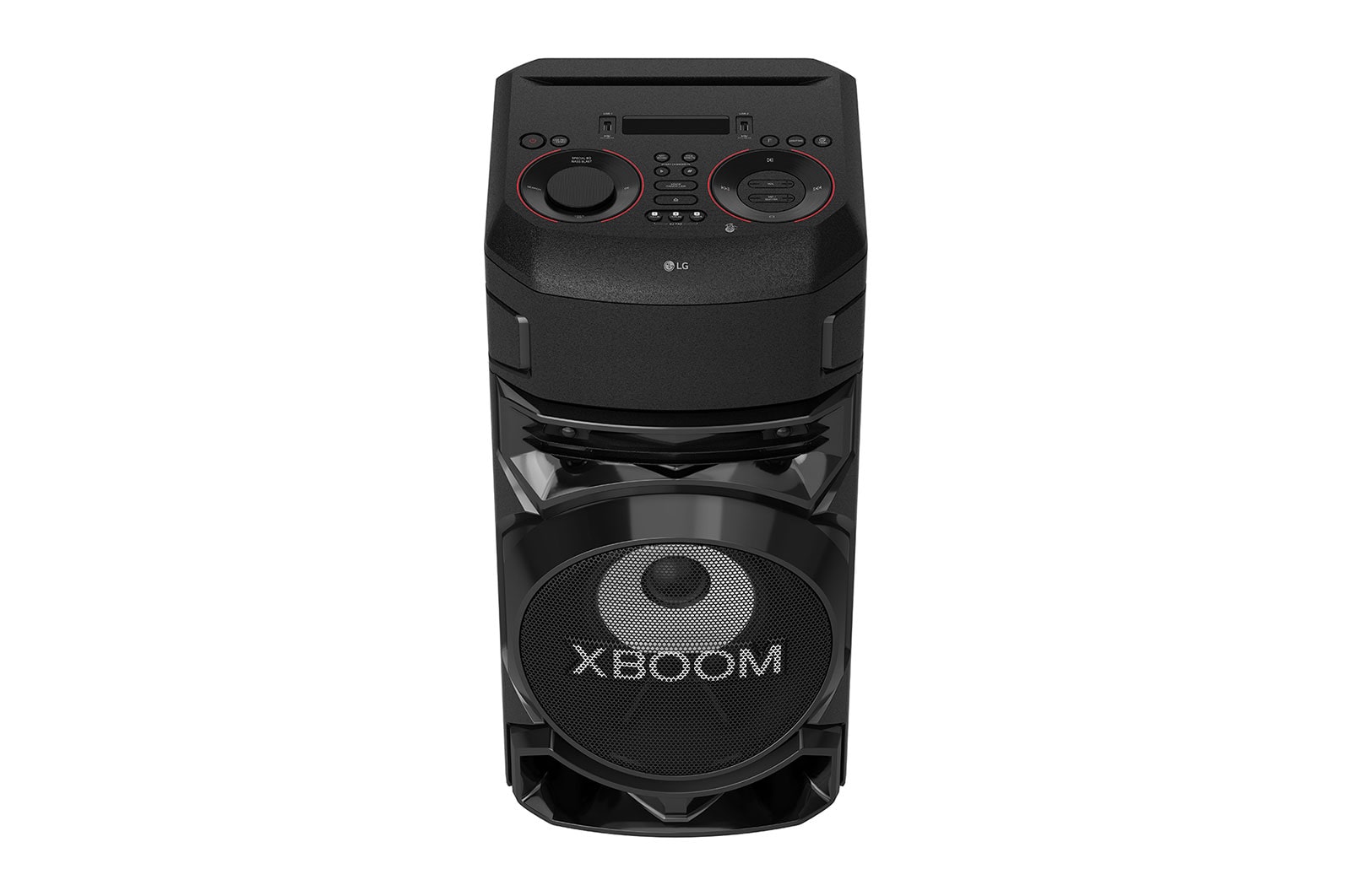 LG XBOOM Party Speaker: Powerful 8" Woofer, Dynamic Multi-Color Lighting, DJ & Karaoke Features, RN5