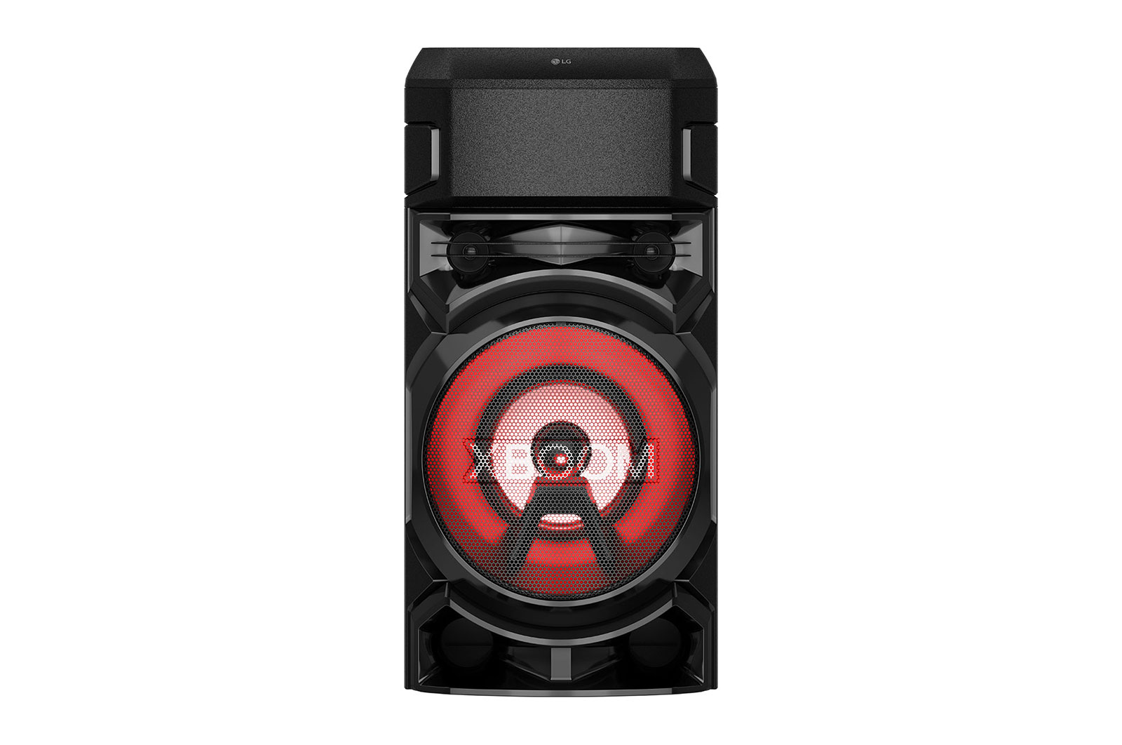 LG XBOOM Party Speaker: Powerful 8" Woofer, Dynamic Multi-Color Lighting, DJ & Karaoke Features, RN5