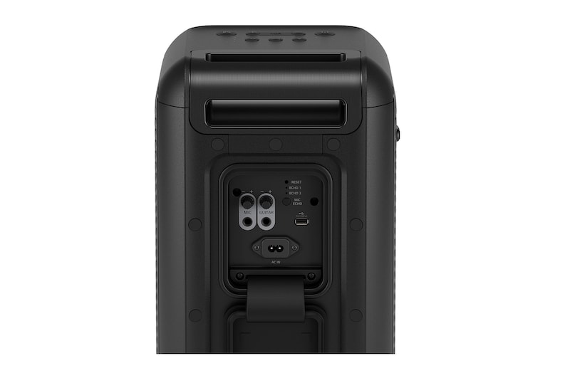 Back view of the speaker.