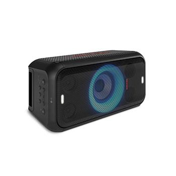 Left side view of the product. It shows XBOOM logo.