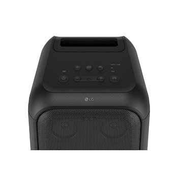 45-degree angle of back view. Showing handles.