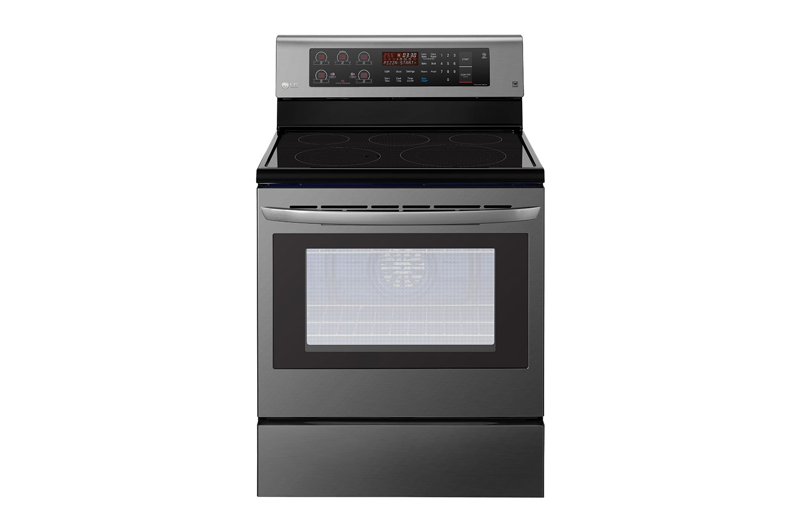 LG 8300W Electric Oven, EasyClean for easy cleaning and hygienic heat distribution, 6.3 cubic feet (178 liters), blue interior, safe touch, cooking and heating, ®baking + grill with thermal distribution, LRE3193BD