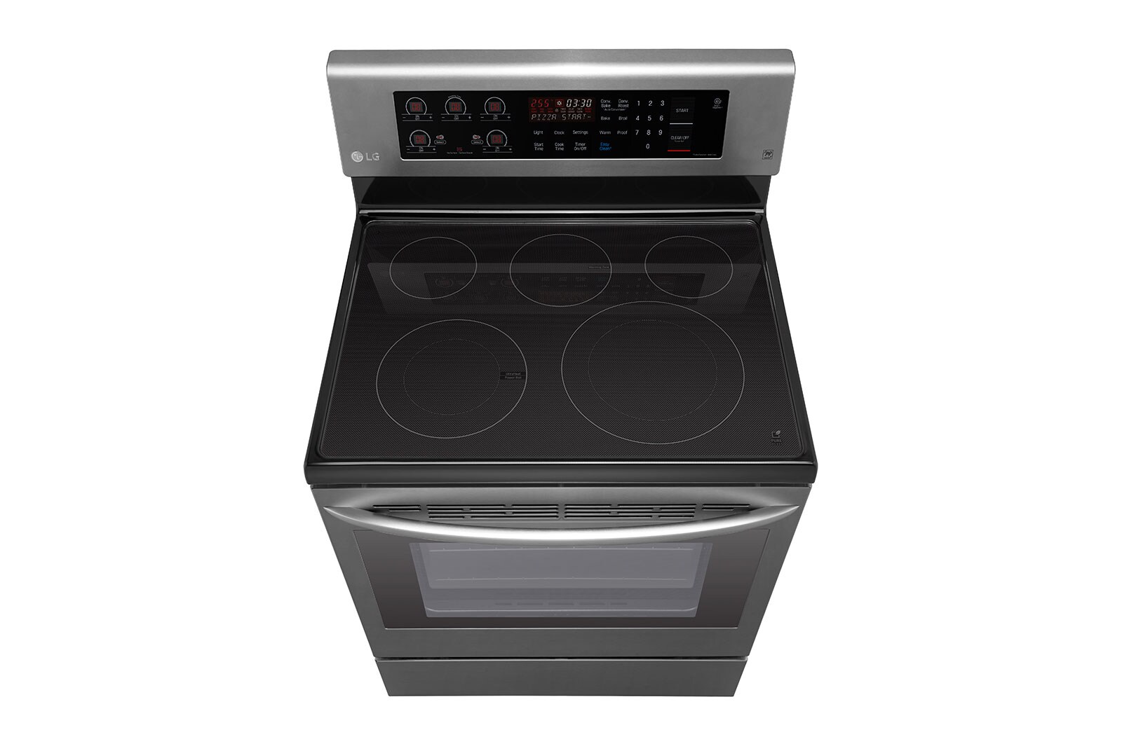 LG 8300W Electric Oven, EasyClean for easy cleaning and hygienic heat distribution, 6.3 cubic feet (178 liters), blue interior, safe touch, cooking and heating, ®baking + grill with thermal distribution, LRE3193BD