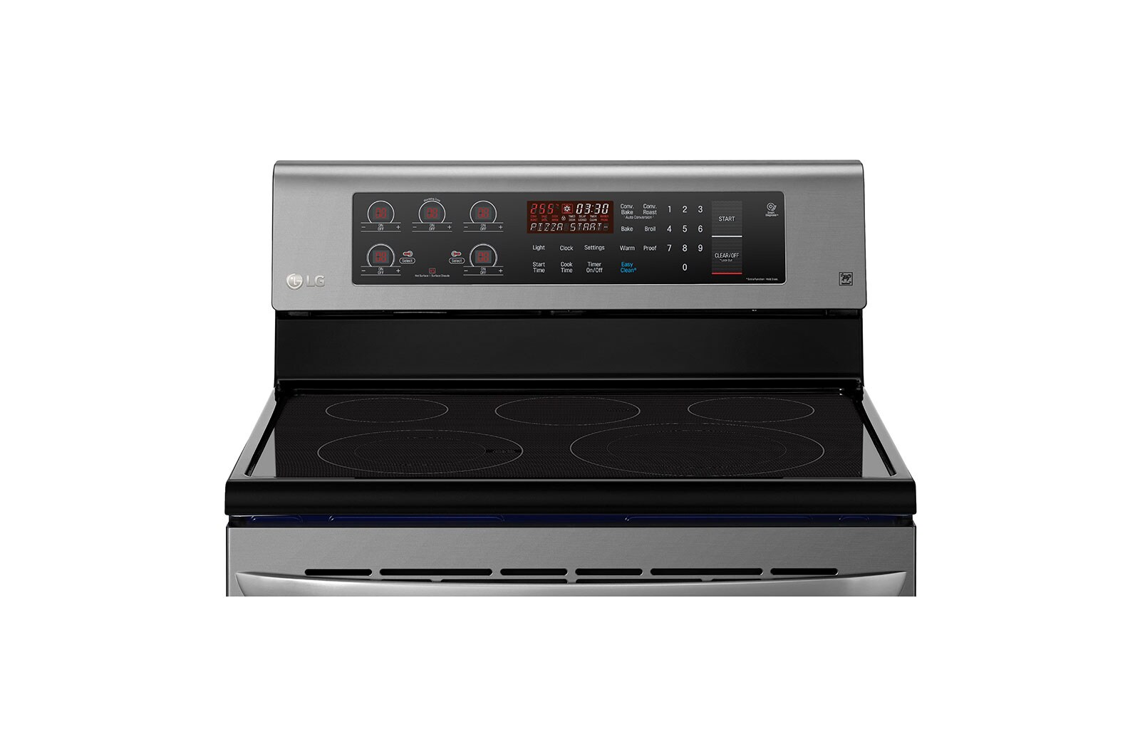 LG 8300W Electric Oven, EasyClean for easy cleaning and hygienic heat distribution, 6.3 cubic feet (178 liters), blue interior, safe touch, cooking and heating, ®baking + grill with thermal distribution, LRE3193BD