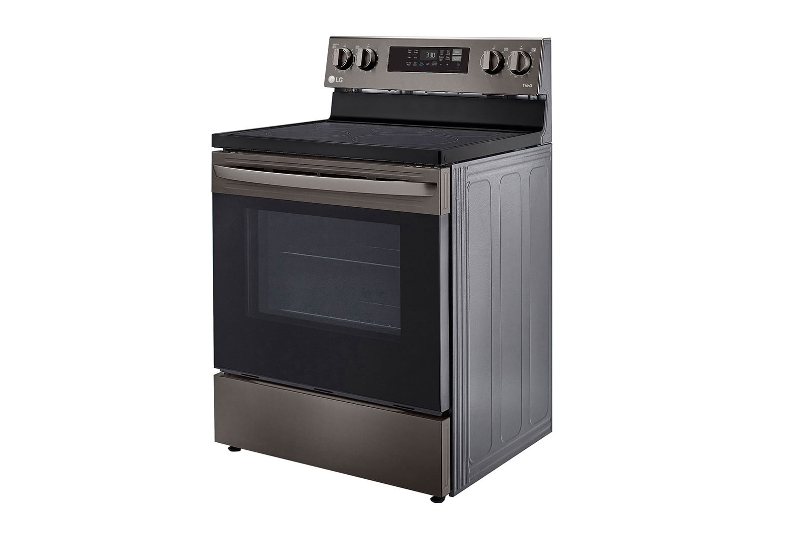 LG 6.3 cu.ft. Oven | Built-In AirFry | 5 Burner Cooktop | Smart Wi-Fi, LREL6323D