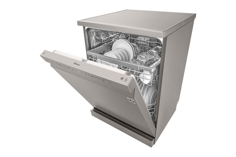 Left side half door open with load