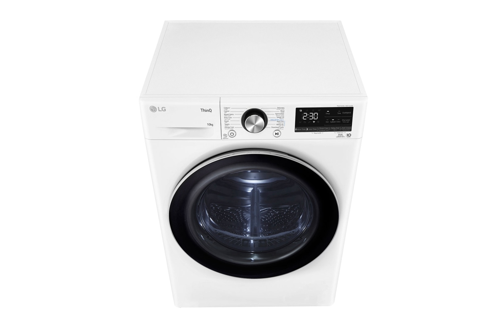 LG 10Kg DUAL Inverter Dryer | sensor dry | Allergy care | Drum care, RH10V9AV2W