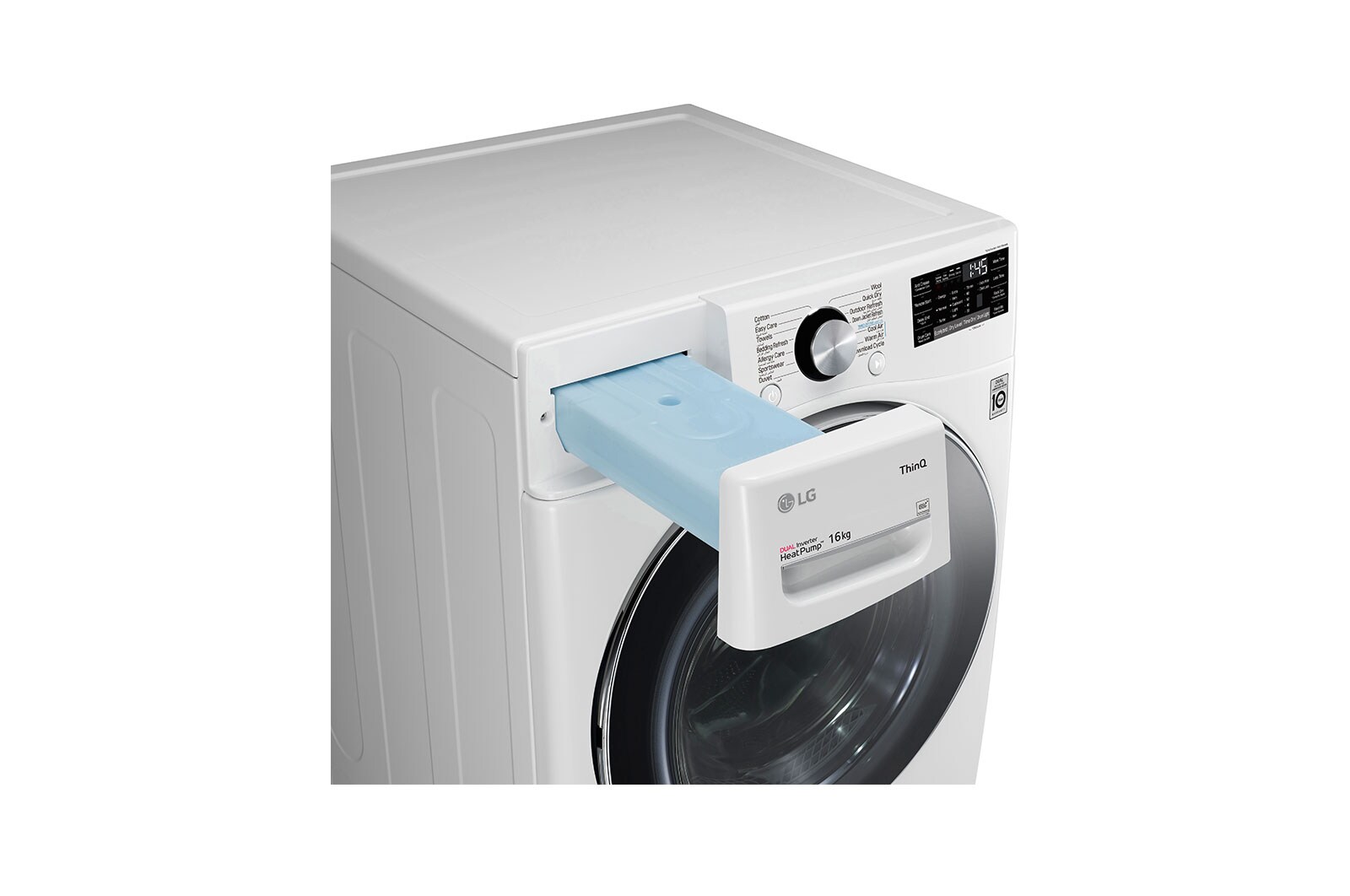 right perspective detail of control panel