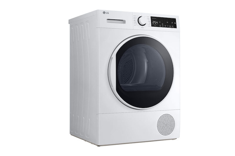 LG Heat Pump Dryer, 8kg Capacity, A++, White color, RH80T2AP6RM