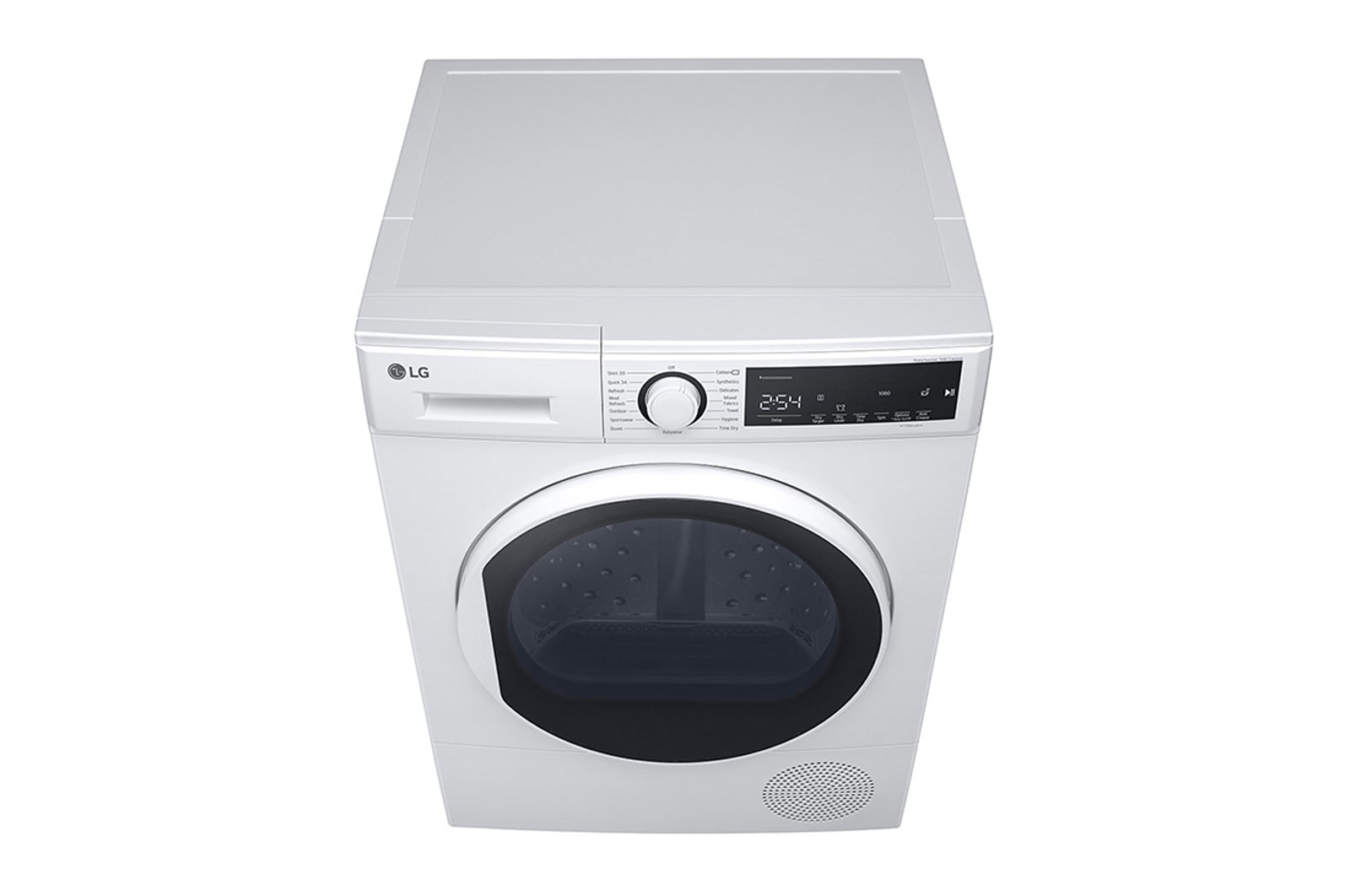 LG Heat Pump Dryer, 8kg Capacity, A++, White color, RH80T2AP6RM