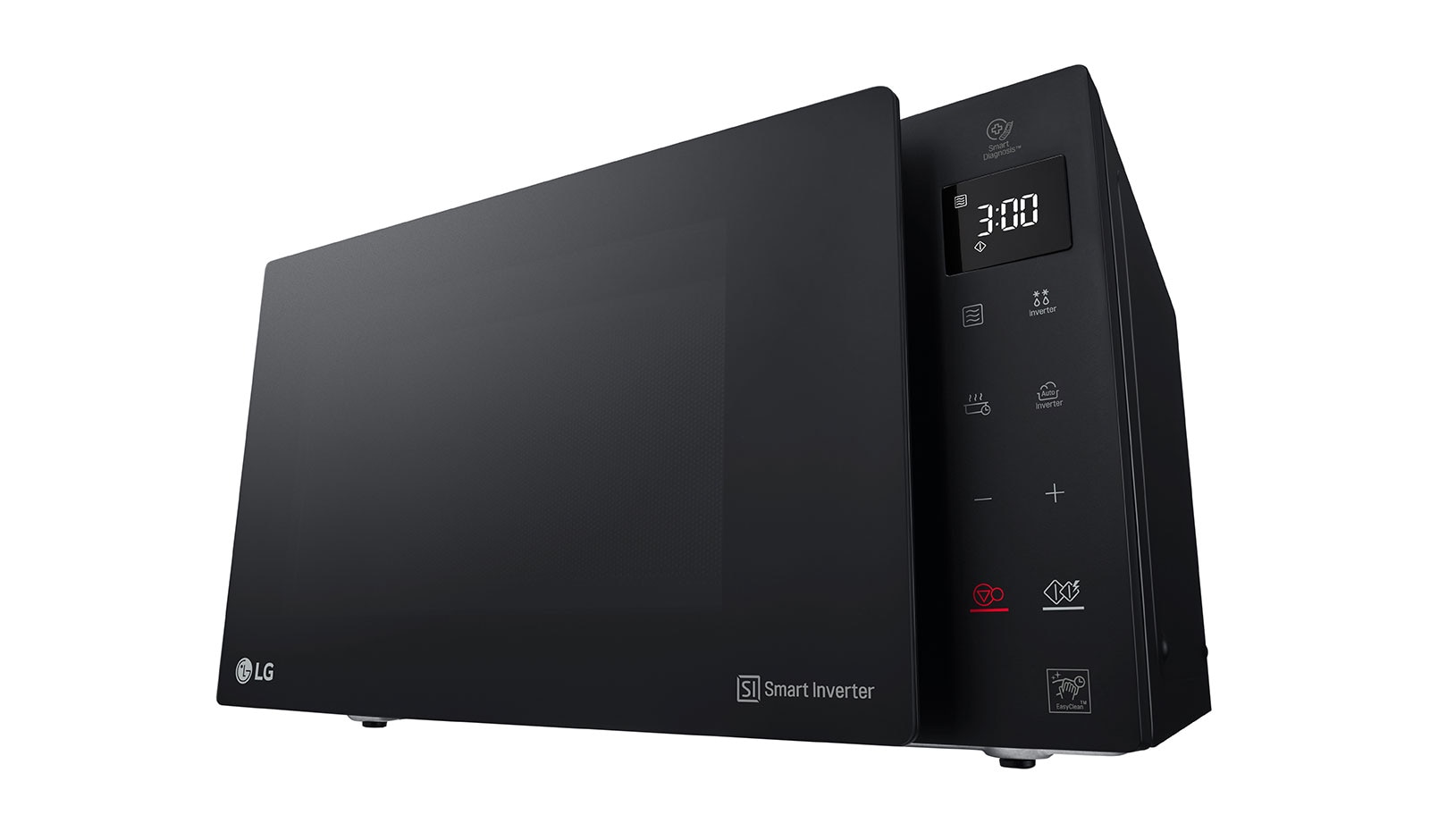 LG 25 Liter | NeoChef Microwave Oven | Black | Smart Diagnosis & Inverter, MS2535GIS