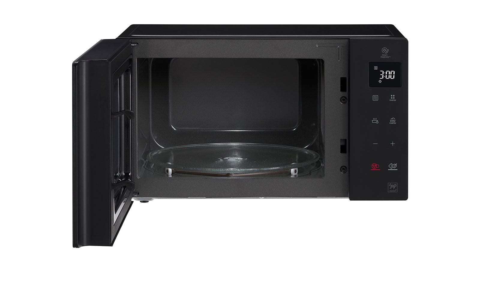 LG 25 Liter | NeoChef Microwave Oven | Black | Smart Diagnosis & Inverter, MS2535GIS