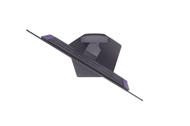 +30 degree swivel monitor top view