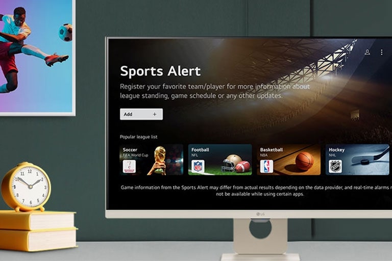 webOS 23 -  Sports.