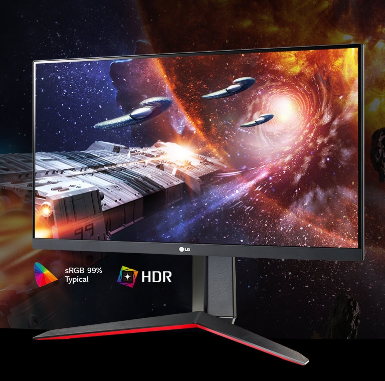 23.8” UltraGear™ Full HD IPS 1ms (GtG) Gaming Monitor - 24GN65R-B | LG SA