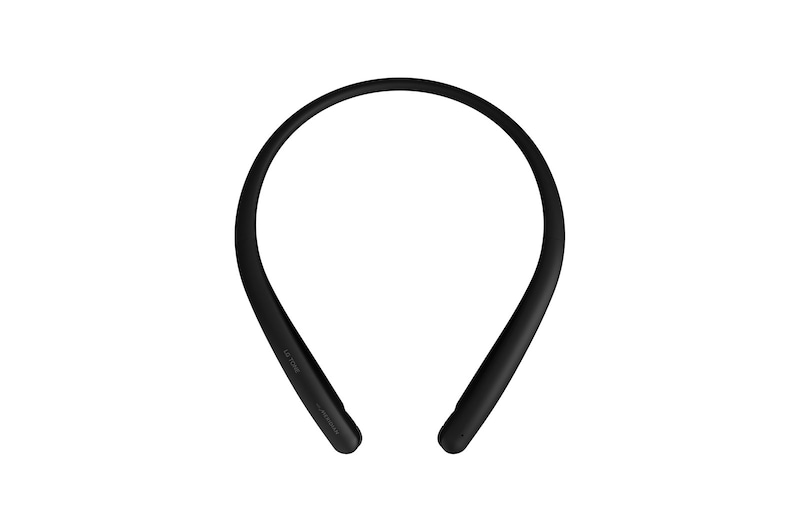 LG HBS-SL5 Slim Neckband, Meridian Sound, Fast Charging, Dual Mic (Black Color), HBS-SL5
