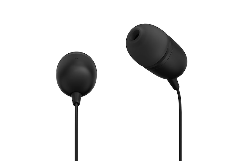 LG HBS-SL5 Slim Neckband, Meridian Sound, Fast Charging, Dual Mic (Black Color), HBS-SL5