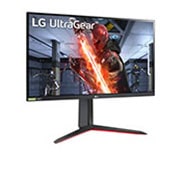 LG 27” UltraGear™ Full HD IPS 1ms (GtG) Gaming Monitor with NVIDIA® G-SYNC® Compatible, 27GN650-B