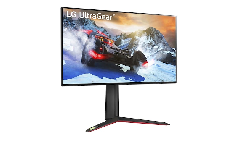 LG 27" UHD 4K UltraGear™ Nano IPS 1ms (GtG) Gaming Monitor supporting 4K & 120Hz from HDMI 2.1, 27GP95R-B
