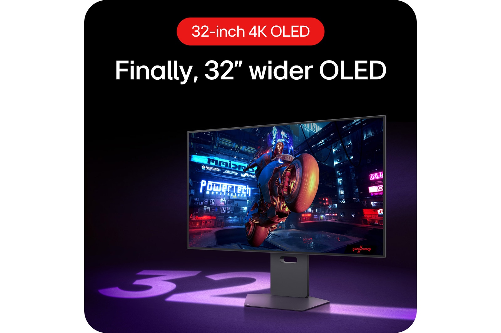 finally wide oled