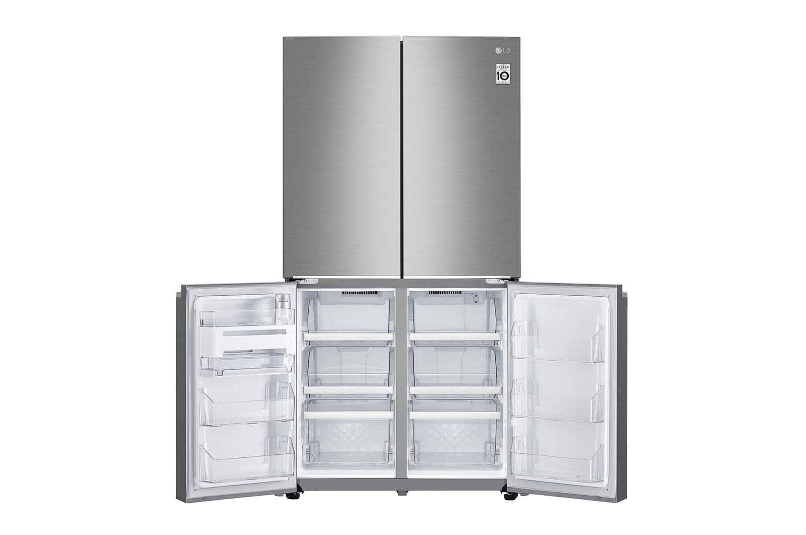 LG 26.7 cu.ft | Multi Door | Linear Cooling | Large Capacity , LM334BBSLN