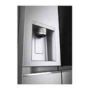LG 21.7 Cu.Ft, Side By Side Refrigerator, Platinum Silver Color, InstaView, Hygiene Fresh+, Inverter Linear Compressor, LS25HVLVLV