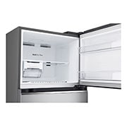 LG 11.8 Cu.Ft | Top Freezer | Smart Diagnosis | Inverter Compressor, LT13CBBSIV