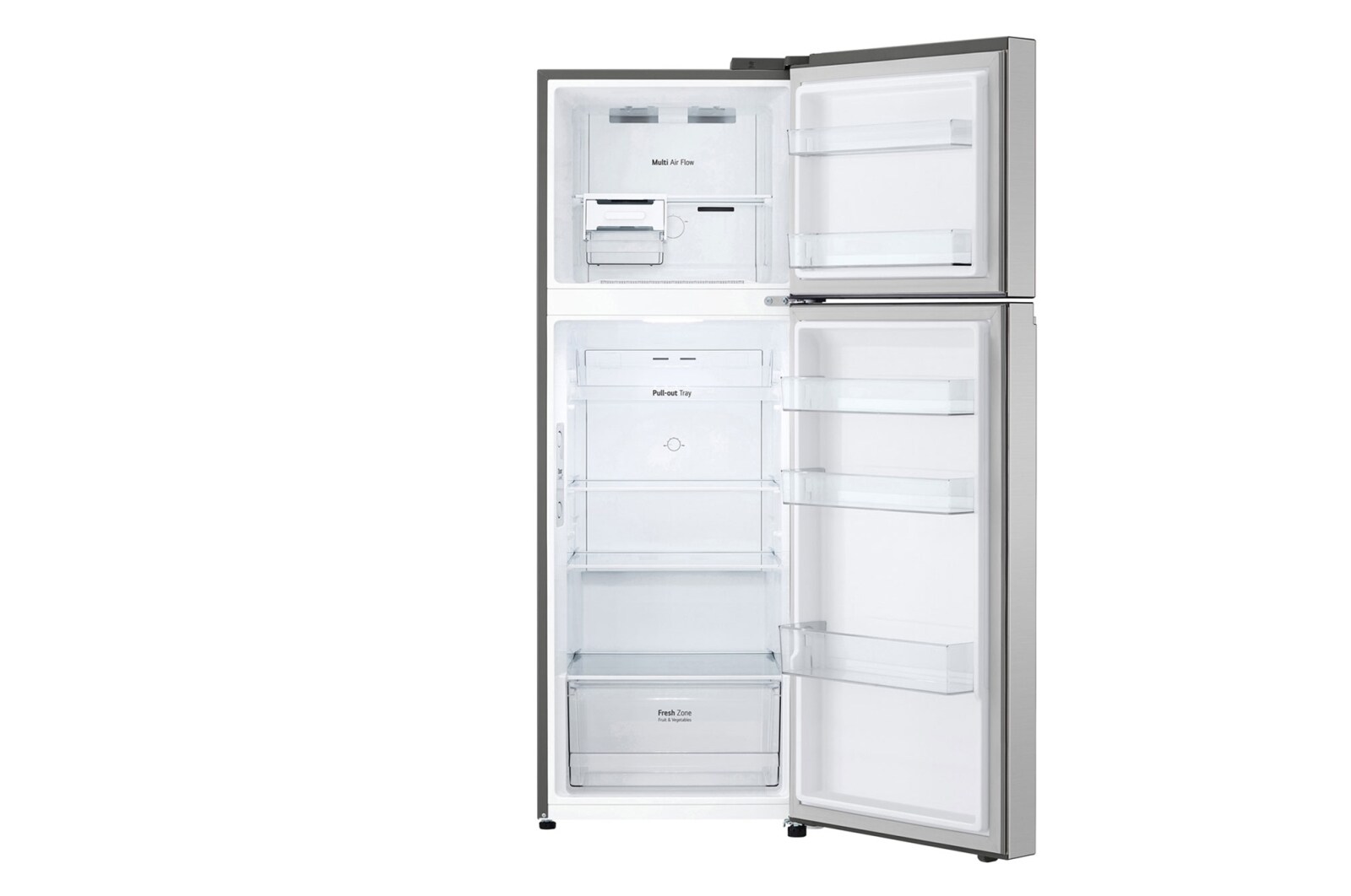 LG 11.8 Cu.Ft | Top Freezer | Smart Diagnosis | Inverter Compressor, LT13CBBSIV