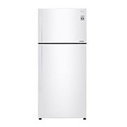 LG 16.9 Cu.Ft, , Top Freezer Refrigerator, White color, Multi Air Flow,Energy Saving Inverter Linear Compressor, LT18CBBWLN