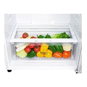 LG 16.9 Cu.Ft, , Top Freezer Refrigerator, White color, Multi Air Flow,Energy Saving Inverter Linear Compressor, LT18CBBWLN