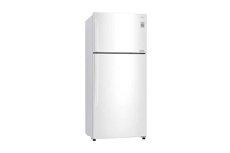 LG 16.9 Cu.Ft, , Top Freezer Refrigerator, White color, Multi Air Flow,Energy Saving Inverter Linear Compressor, LT18CBBWLN