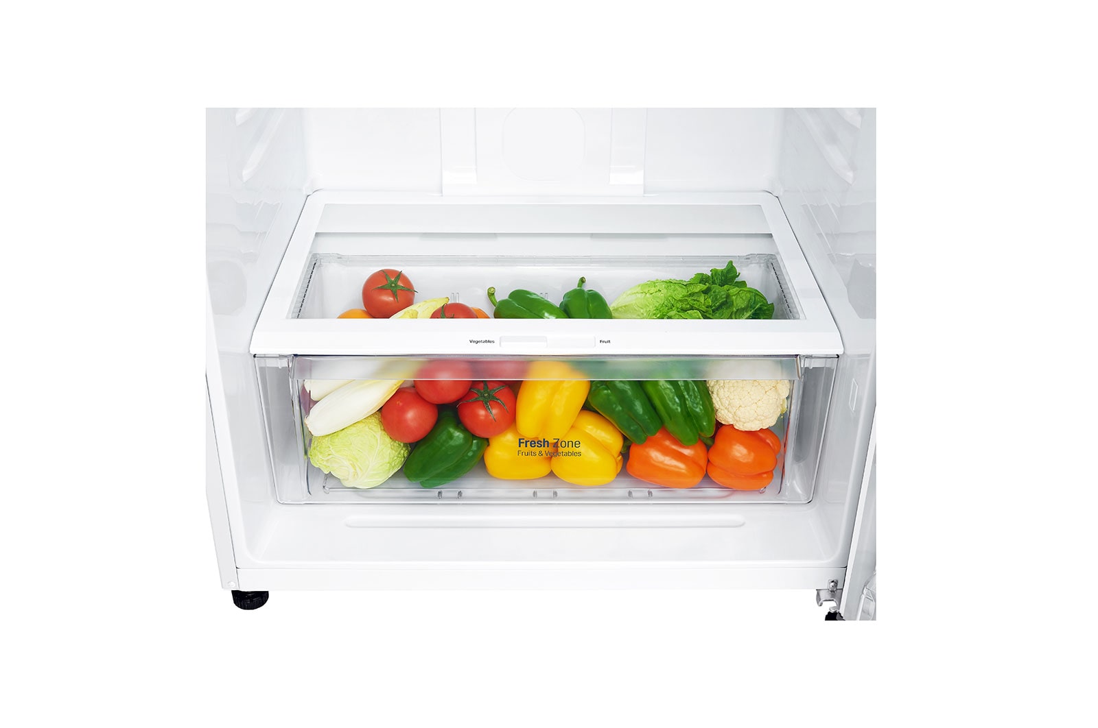 LG 16.9 Cu.Ft, , Top Freezer Refrigerator, White color, Multi Air Flow,Energy Saving Inverter Linear Compressor, LT18CBBWLN