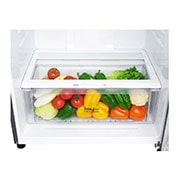 LG 18 Cu. Ft Top Freezer Refrigerator, LT19CBBSLN