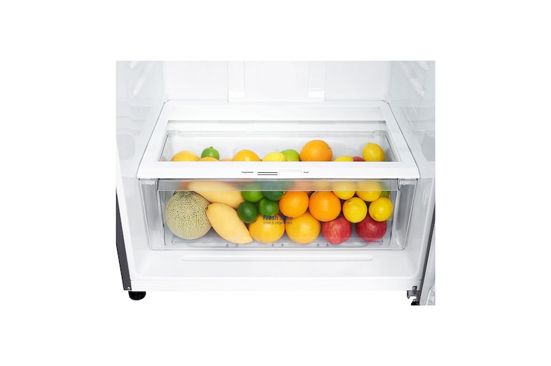 LG 18 Cu. Ft Top Freezer Refrigerator, LT19CBBSLN