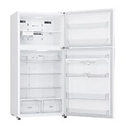 LG 20.9 Cu.Ft | Top Freezer | Energy Saving Inverter Linear Compressor, LT22HBHWLN