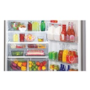 LG 23.2 Cu.Ft | Top Freezer | Smart Diagnosis | Inverter Compressor, LT24CBBVLH