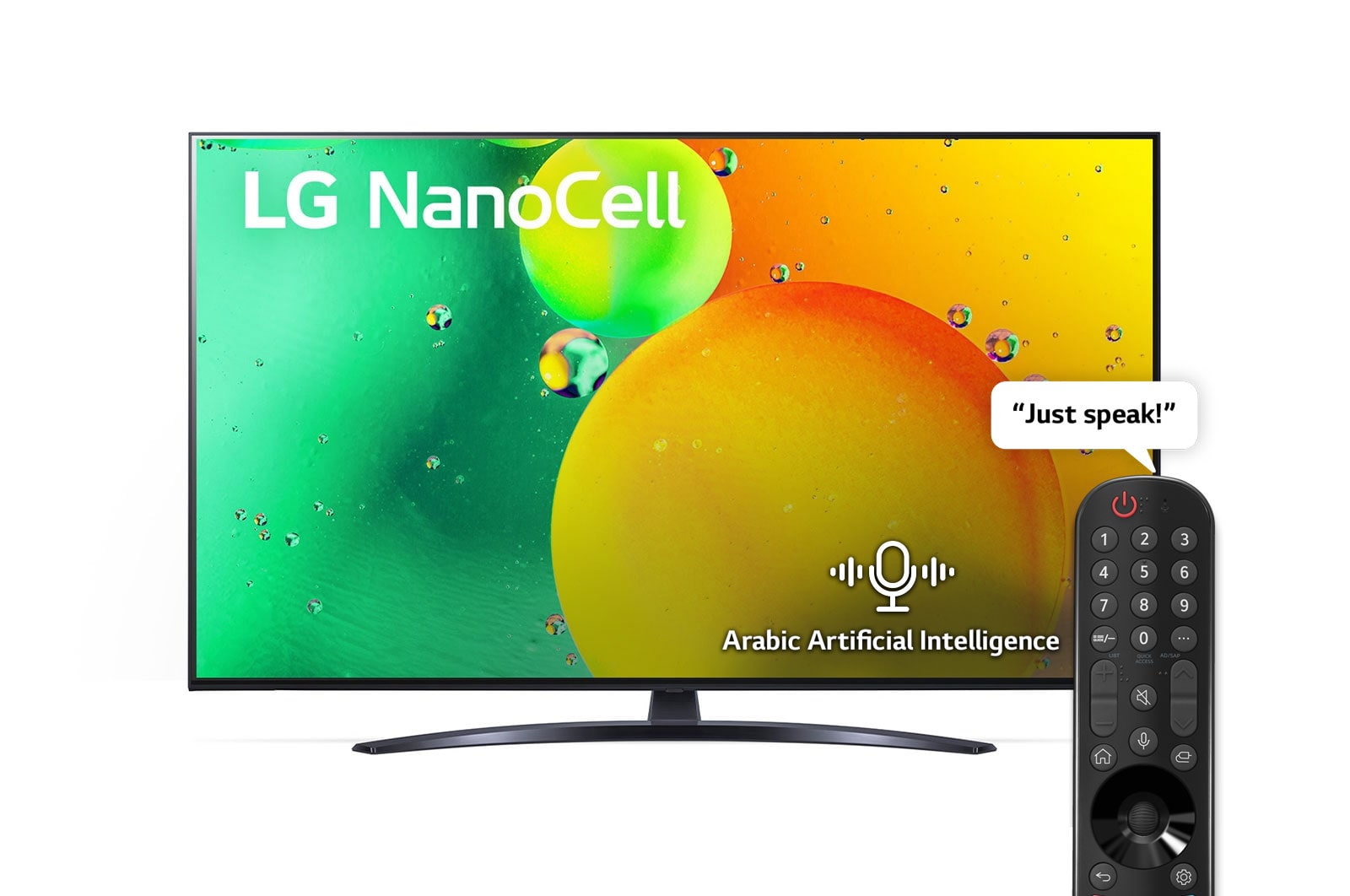 LG 4K NanoCell Smart TV 55 inch Series 79, Nano Color, a5 Gen5 4K  Processor, HDR10 Pro, HGiG. - 55NANO796QA