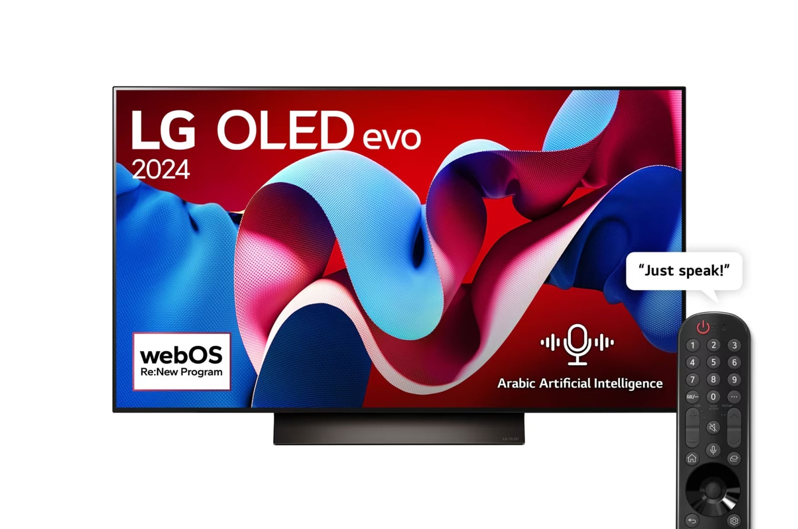 48 Inch LG OLED evo C4 4K Smart TV AI Magic remote Dolby Vision webOS24 ...