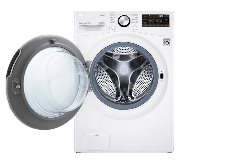LG 15 KG Washing Machine with AI DD™ , WF1510WHT