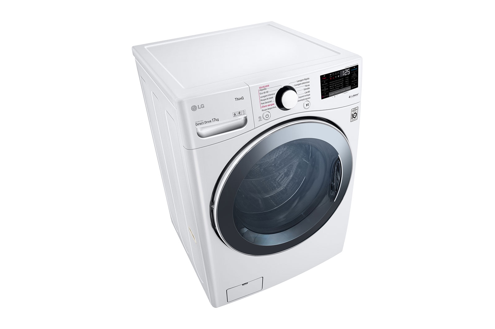 LG 17Kg Front load | Steam™ | 6 Motion | ThinQ™, WF1711WHT