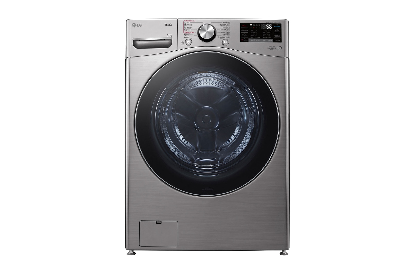 LG Front Load Washing Machine front view