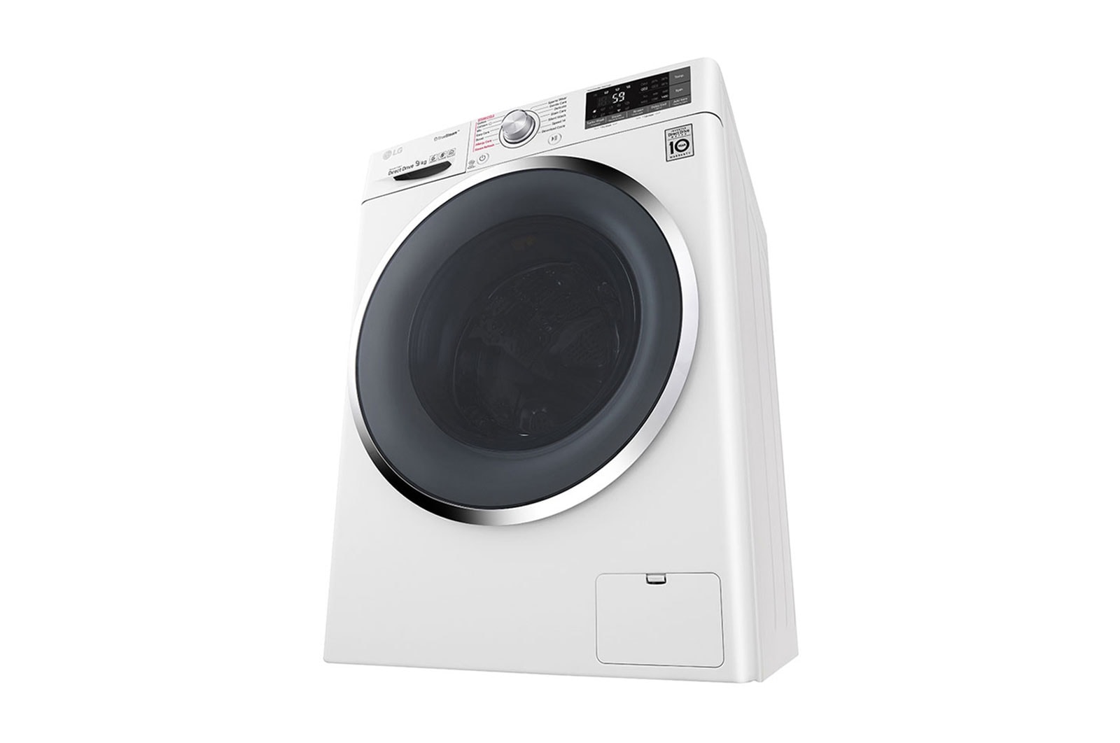 LG 9kg Front load washing machine, White Color, TurboWash™, SmartThinQ (Wi-Fi) , WFS0914WHN