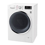 LG 9kg Front load washing machine, White Color, TurboWash™, SmartThinQ (Wi-Fi) , WFS0914WHN