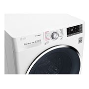 LG 9kg Front load washing machine, White Color, TurboWash™, SmartThinQ (Wi-Fi) , WFS0914WHN