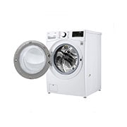 LG 17 kg Washer with 10kg Dryer Front Load washing Machine, White Colour, Washer and Dryer In One, Eco Hybrid, Turbo Wash ,True Steam , Add Item, 6 Motion DD, Inverter Direct Drive, Smart Diagnosis ,ThinQ™ , WS1710WHT