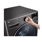 LG 21 kg Washer with 12 Kg Dryer | Front Load | with AI DD™ | ThinQ™, WS2112BST