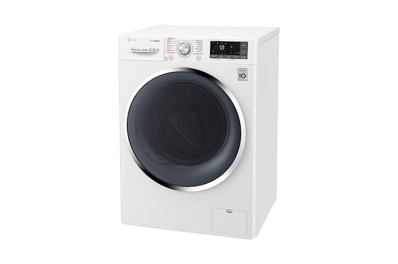 LG 8kg Washer with 5kg Dryer Front load washing machine , Steam , Smart ThinQ (Wi –Fi), WSC0805WH