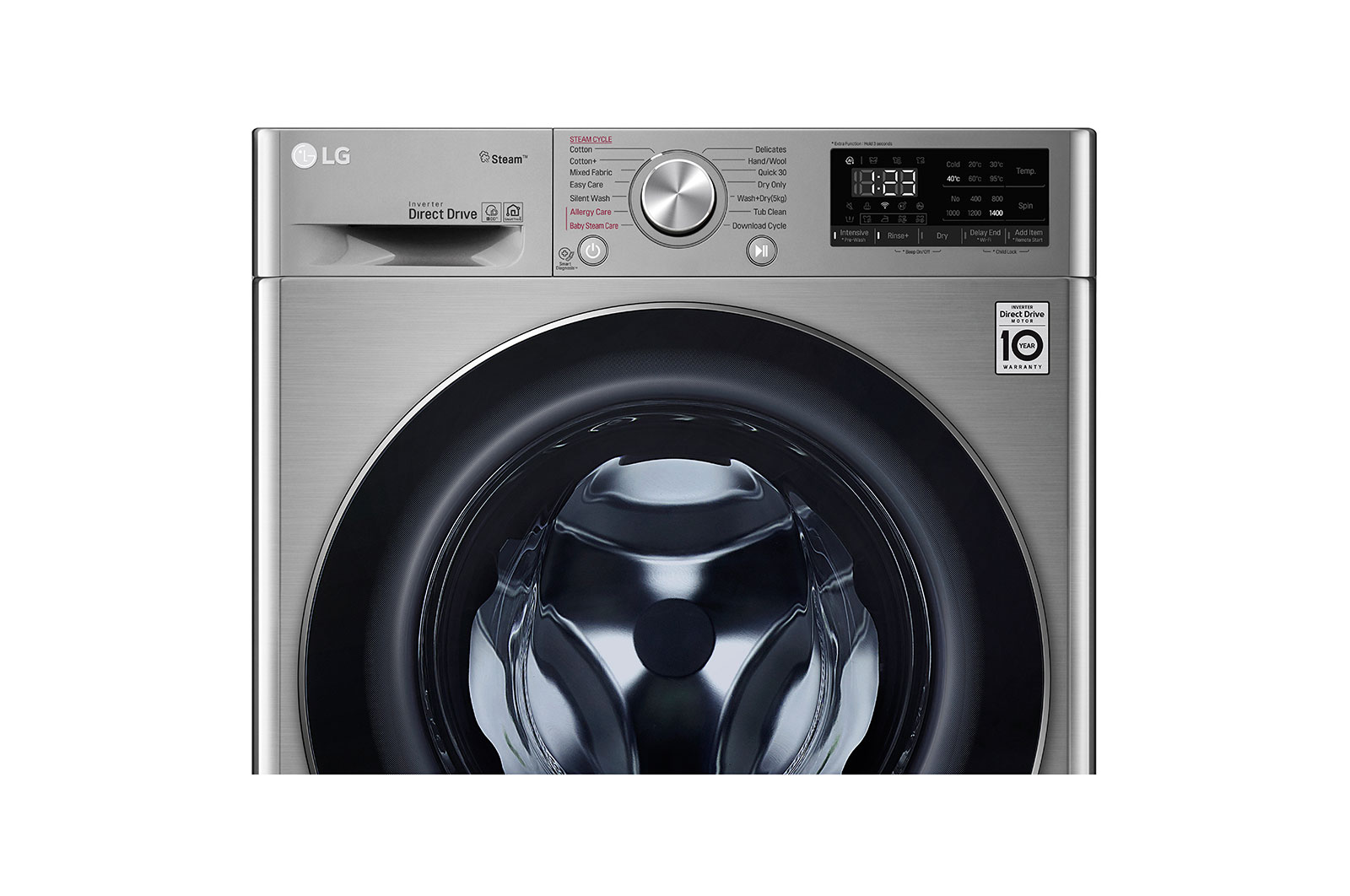 LG 9 kg Washer with 6 kg Dryer | Front Load | with AI DD™, WSV0906XM